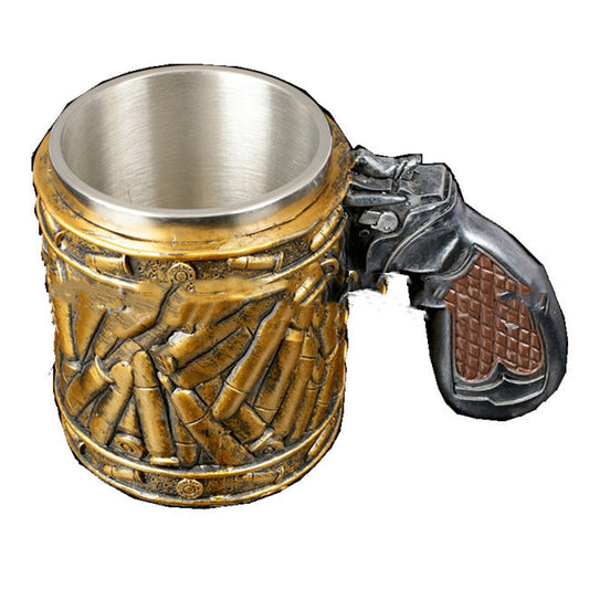 Stainless Steel Pistol Beer Cup